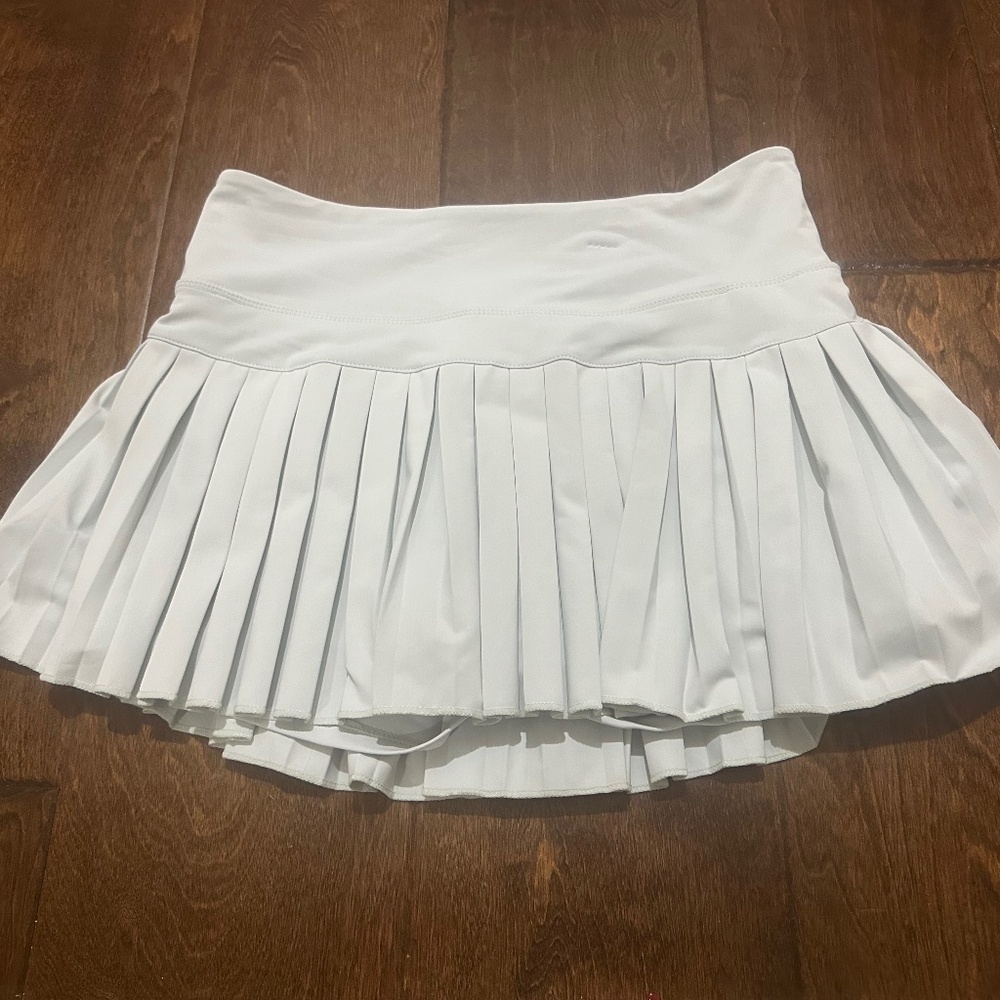 Goldhinge light blue tennis skirt